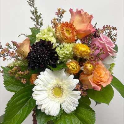 Bright colors florist choice