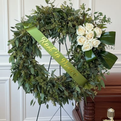 Modern Eucalyptus Wreath