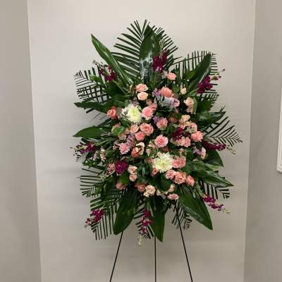 Pink Querida Amiga Standing Spray