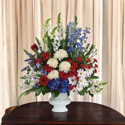 Forever Remembered Funeral Basket