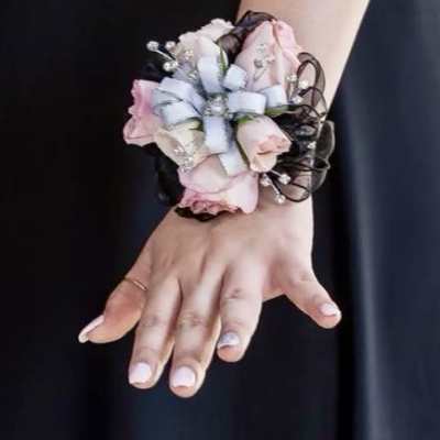 Pink Elegance Corsage