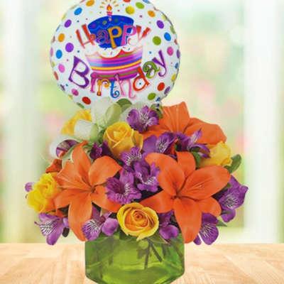 Festive Birthday Bouquet