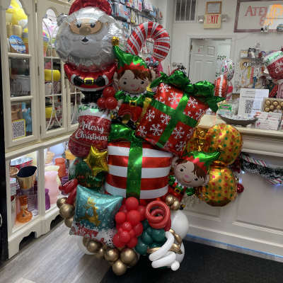 Christmas elves. Balloons Marquee