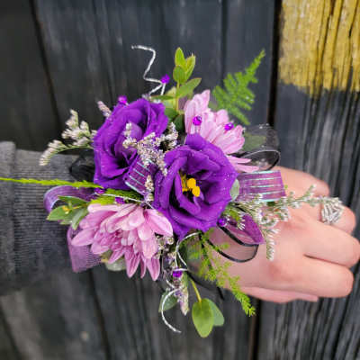 Purple Corsage