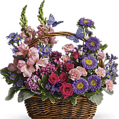 Country Basket Blooms