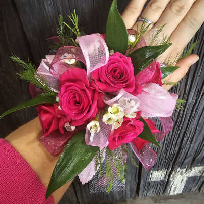 Pink Corsage