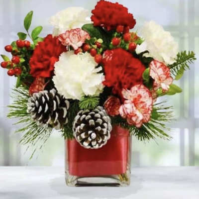 Season's Greetings Cube