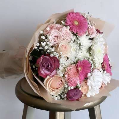 Peachy Pink Bouquet