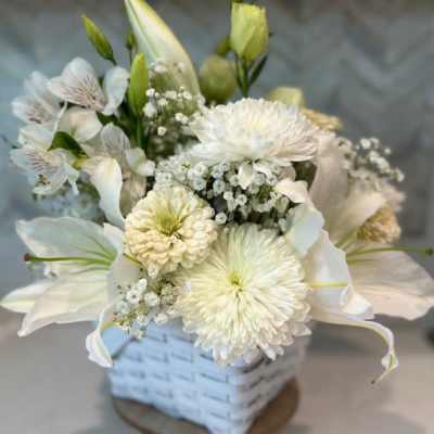 Sympathy Bloom Basket