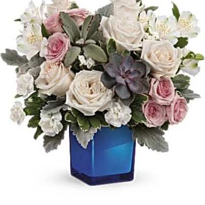 Teleflora's Enchanting Blue Bouquet