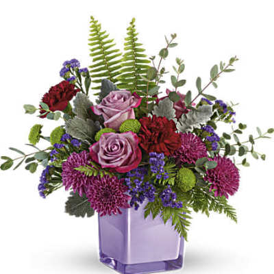 Teleflora's Purple Serenity Bouquet