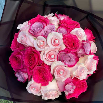 Ramo Buchon mix pinks