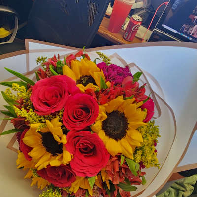 assorted bouquet for a special day