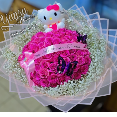 75 Cartoon Chic Bouquet