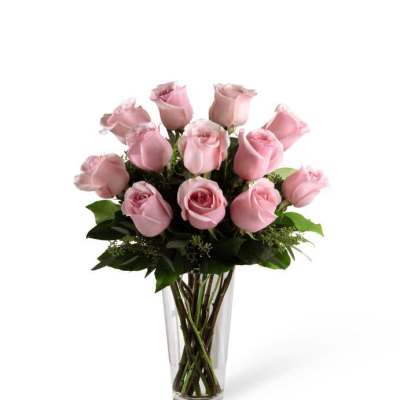 The FTD Pink Rose Bouquet