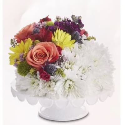 Brightest Day Flower Birthday Cake