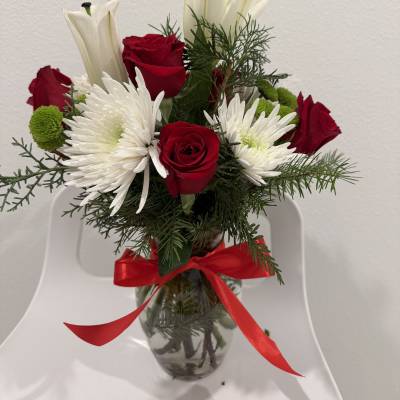 Holiday Glow Arrangement