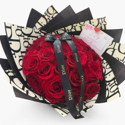 Dior Red Luxury Bouquet