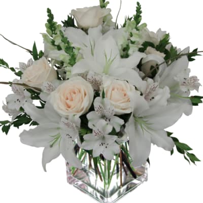 Simply White bouquet