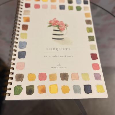 Watercolor workbook- Bouquet