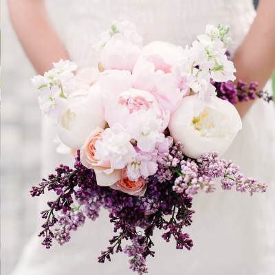 Pink And Purple Bouquet