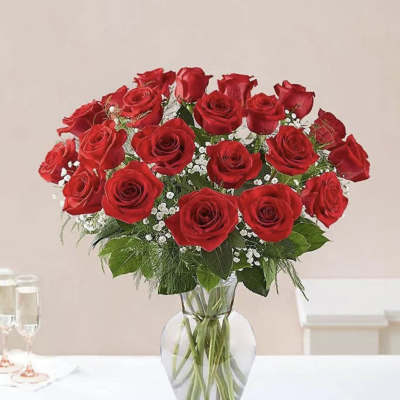 Two Dozen Long Stemmed Red Roses by BloomNation™