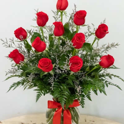 Romantic Dozen Roses