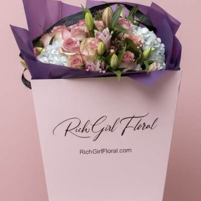 Wrapped Garden Bouquet - (Designer’s Choice)