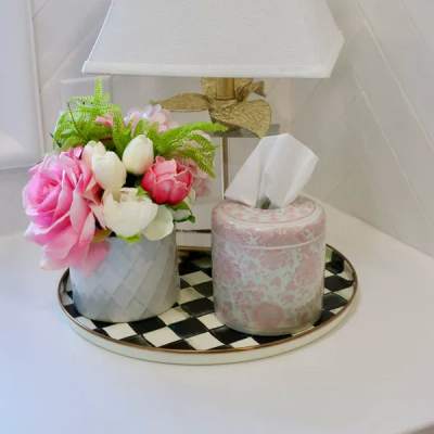 House of Happy The Rosie Tissue Vessel