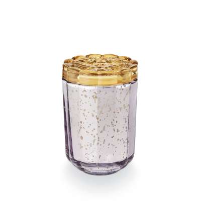 Lavender La La Flourish Glass