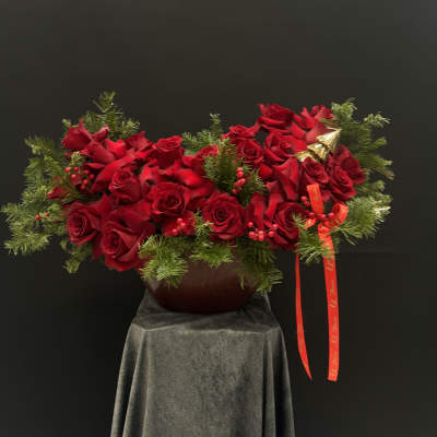 Christmas red arrangement
