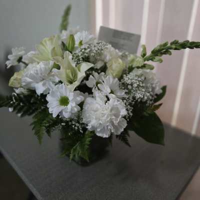 All white celebration