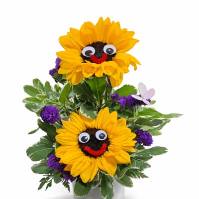 Doble smiley sunshine