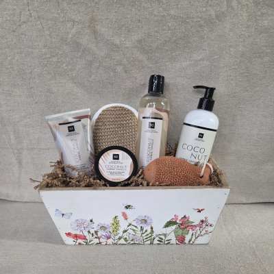 Spa Basket - Coconut