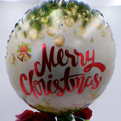 Christmas Rose Flower Bag