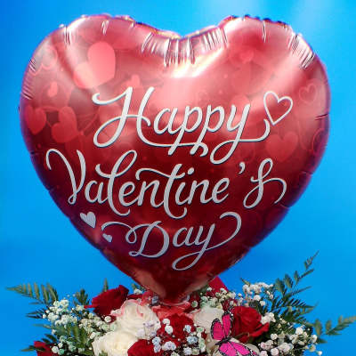 Valentine’s Sweetheart Rose Surprise