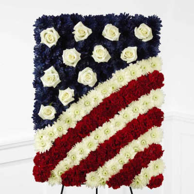 The FTD Glory Be Flag Tribute