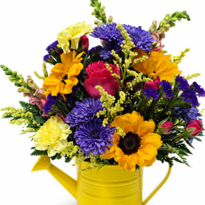 Sunny Garden Watering Can