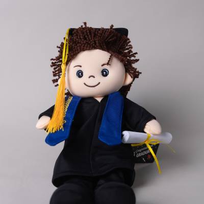 12" Grad Boy doll