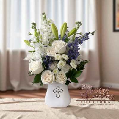 Heavenly Peace Sympathy Bouquet