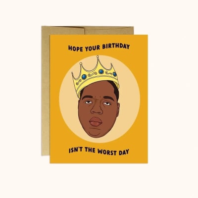 Biggie Birthday Card