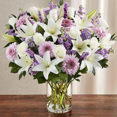 Sincerest Sorrow Lavender & White