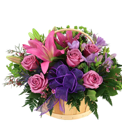 Pretty Flower Basket