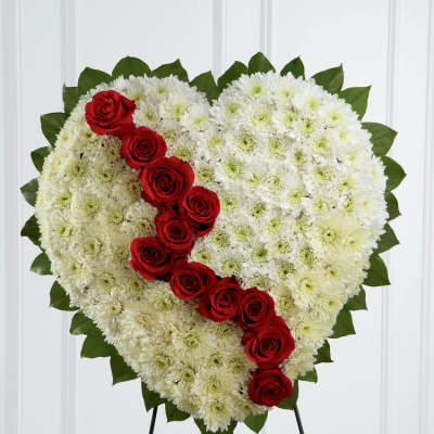 The Broken Heart Standing Spray