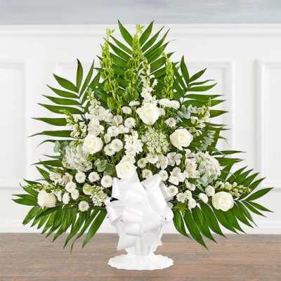 Tranquility Basket All White
