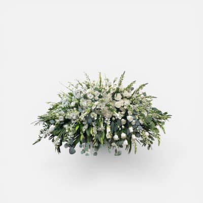 Cloud of White Casket Piece