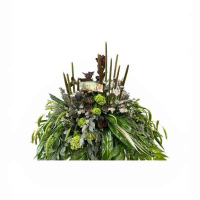 Gone Fish’n Casket Piece