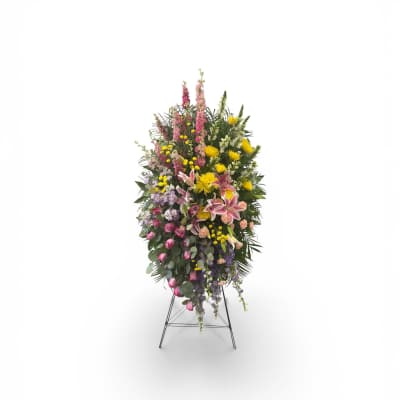 Lilies and Blooms Standing Spray