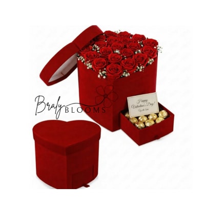 Velvet Indulgence Rose Box