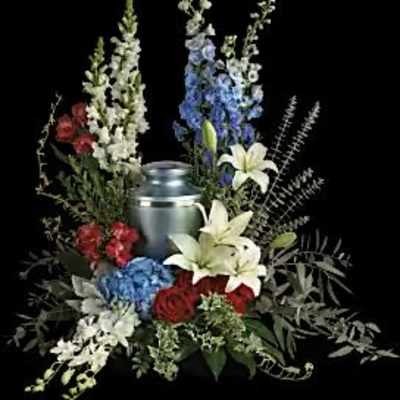 Reflections of honor cremation bouquet
